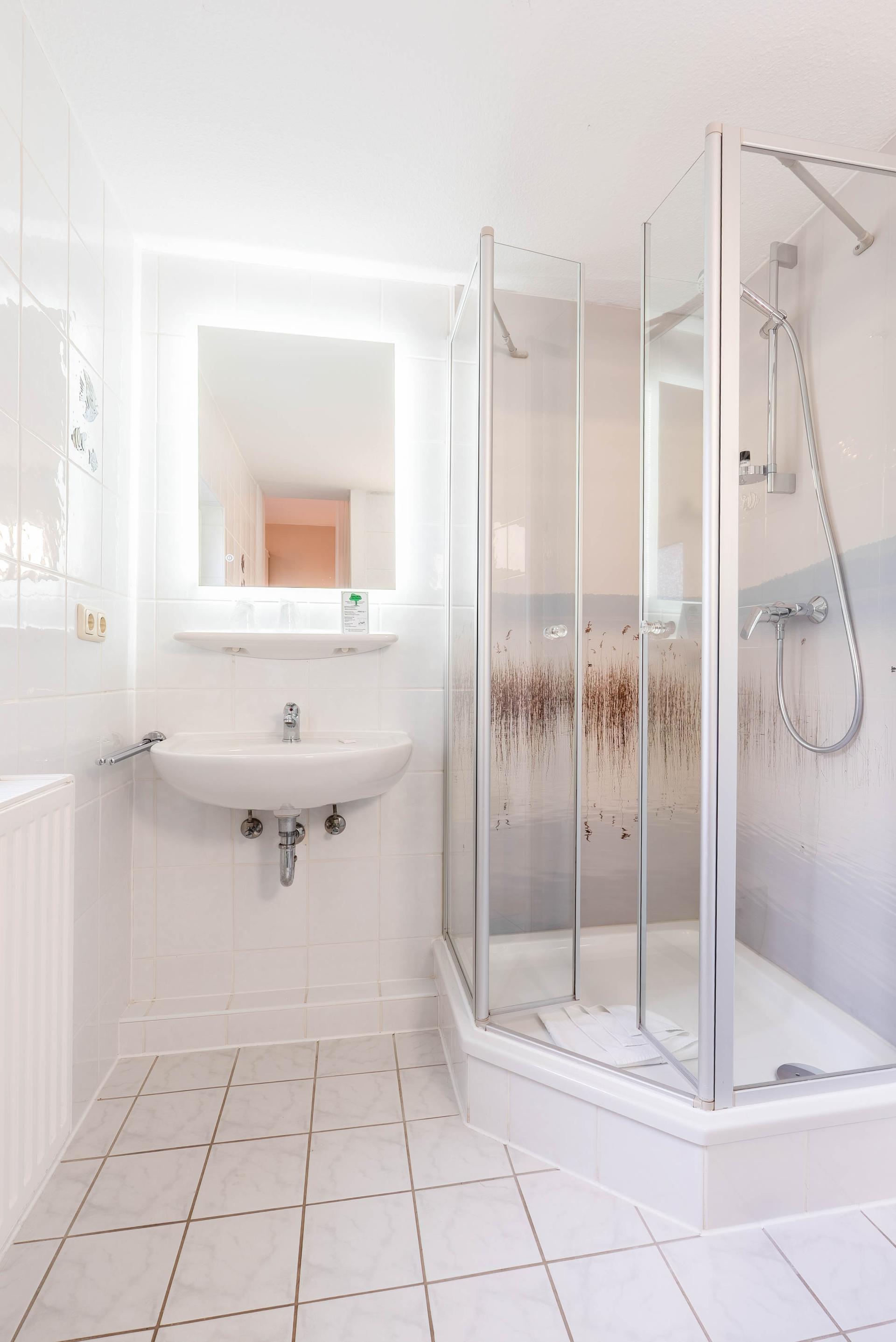 Apartment Langeneß – Badezimmer
